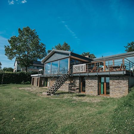 فيلا Le Noir Flohay 30 Pers - Malmedy, Vue, Wellness المظهر الخارجي الصورة