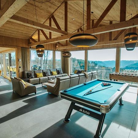 فيلا Le Noir Flohay 30 Pers - Malmedy, Vue, Wellness المظهر الخارجي الصورة