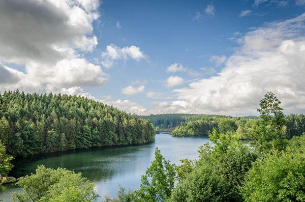 فيلا Le Noir Flohay 30 Pers - Malmedy, Vue, Wellness المظهر الخارجي الصورة
