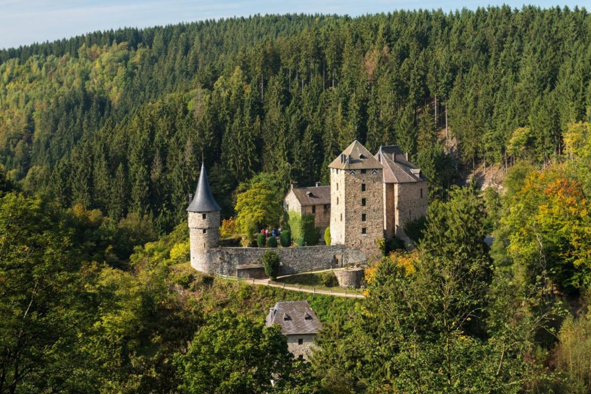 فيلا Le Noir Flohay 30 Pers - Malmedy, Vue, Wellness المظهر الخارجي الصورة