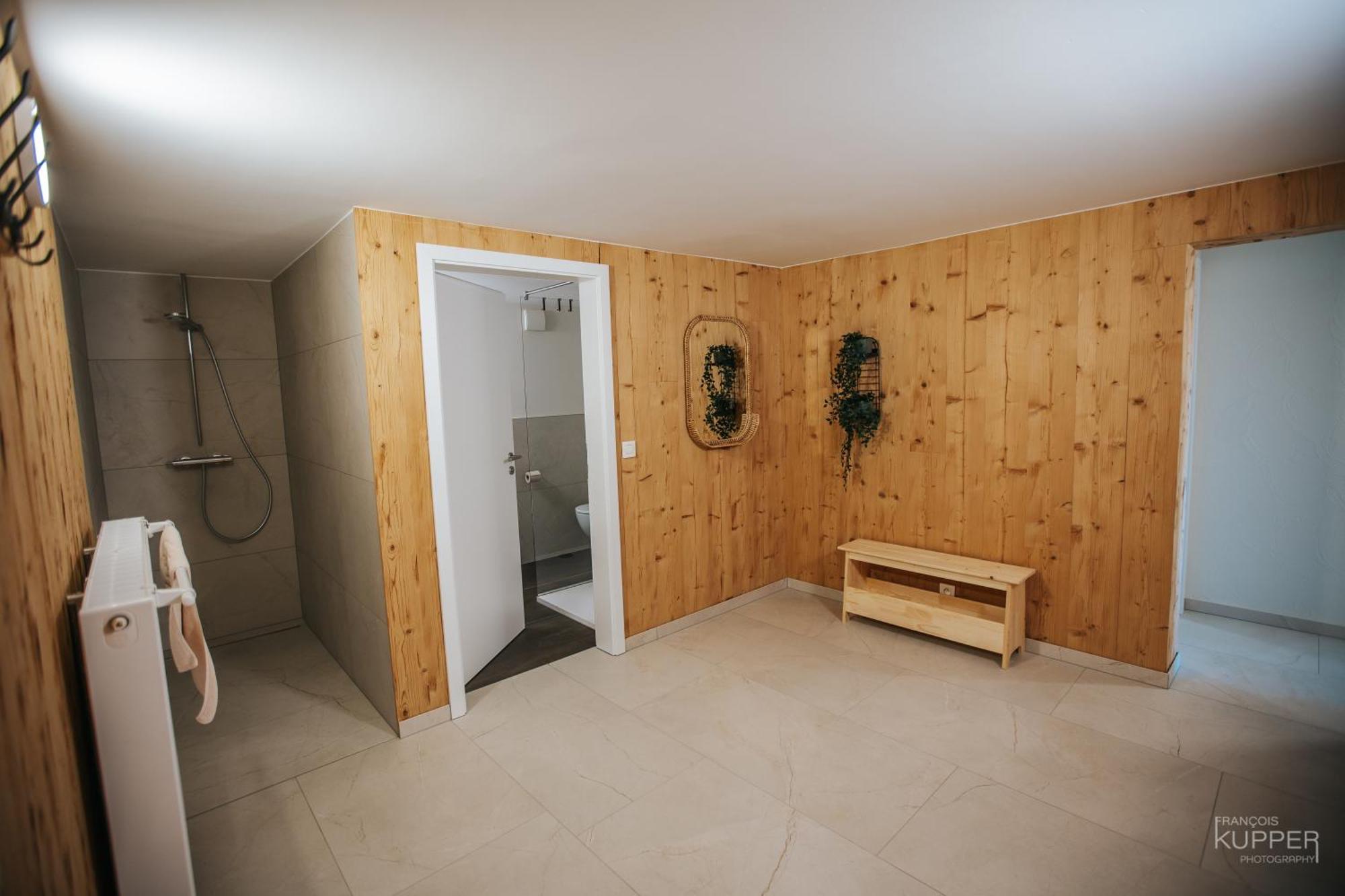 فيلا Le Noir Flohay 30 Pers - Malmedy, Vue, Wellness المظهر الخارجي الصورة