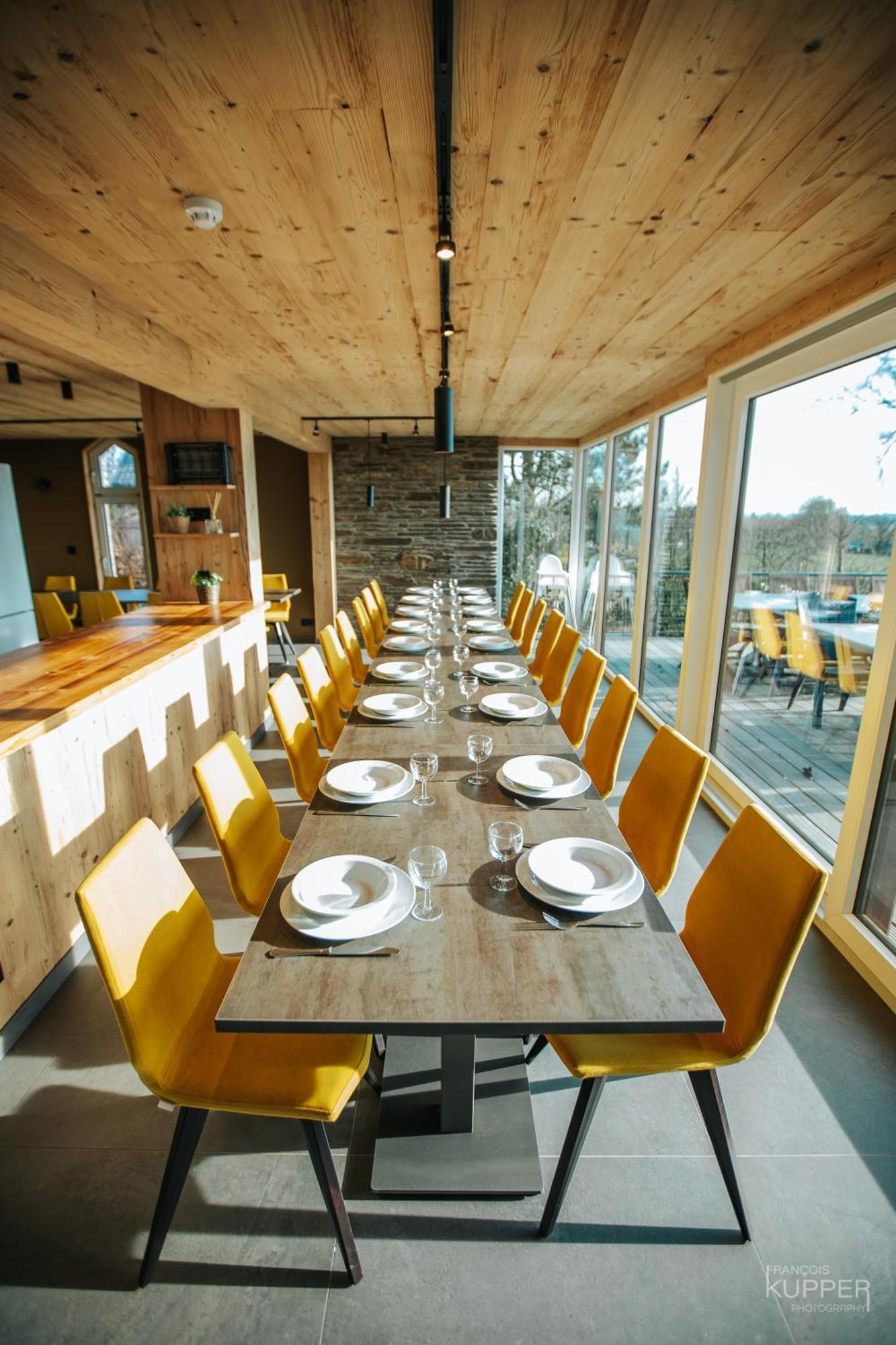 فيلا Le Noir Flohay 30 Pers - Malmedy, Vue, Wellness المظهر الخارجي الصورة